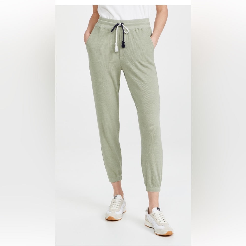 Sundry thermal joggers pistachio green